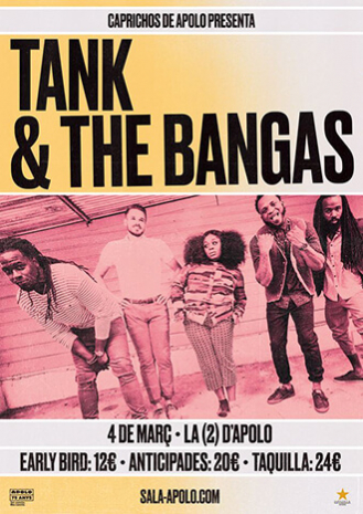 Caprichos de Apolo presents Tank and The Bangas