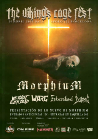 The Viking's Rage Fest: Moprhium + Deldrac + Warg + Pycaya + We Existe Even Dead