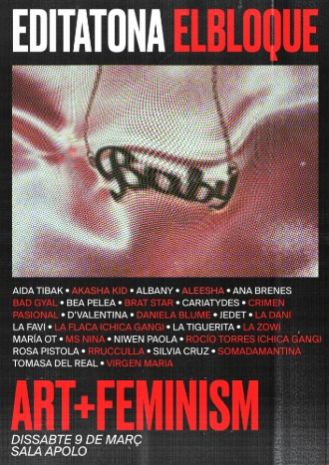 Editatona Art+Feminisme BCN 2019: El Bloque TV