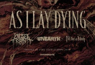 As I Lay Dying + Chelsea Grin + Unearth + Fit for a King
