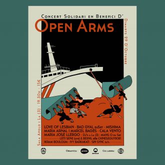 Charity concert for Open Arms with Love of Lesbian + Mishima + Bad Gyal (dj set) + Maria Arnal i Marcel Bagés + Cala Vento + Maria José Llergo and more