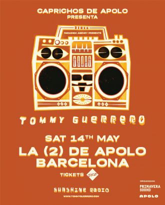Caprichos de Apolo presenta Tommy Guerrero