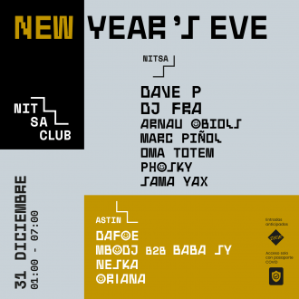 Astin: New Year's Eve | Dafoe + Mbodj b2b Baba Sy + Neska + Oriana