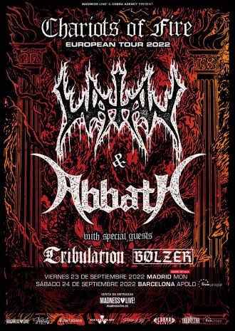 Watain + Abbath + Tribulation + Bölzer