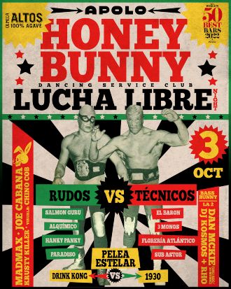 Honey Bunny: Lucha libre Mexicana | Mad Max & Joe Cabana + Krusty Killer