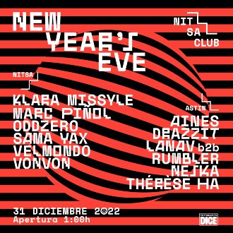 Nitsa: New Year's Eve | Klara Missyle + Marc Piñol + Oddzero + Sama Yax + Velmondo + Vonvon