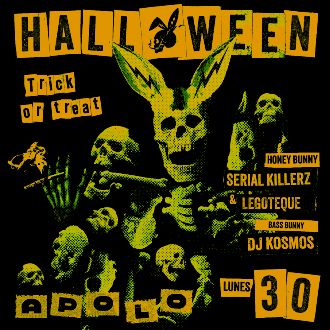 Honey Bunny & Bass Bunny: TRICK OR TREAT | Legoteque & Serial Killerz [live!] + Dj Kosmos