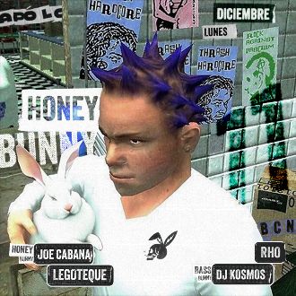 Honey Bunny & Bass Bunny: Legoteque & Joe Cabana + Dj Kosmos & Rho