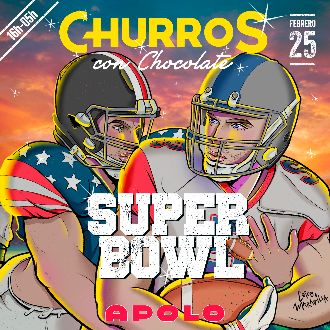 Churros con Chocolate | Super Bowl