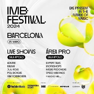 IMB Festival 2024: ADMIRE + BALMA + Juli Rous + Pol Bordas + Xavi Fornaguera