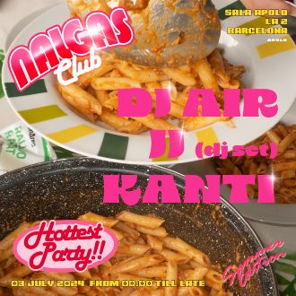 NALGAS Club | Summer Edition: JJ + Kanti + Dj Air