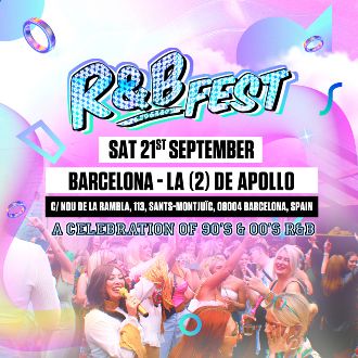 R&B Fest Is Coming to Barcelona