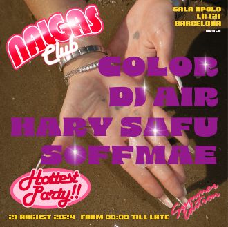 NALGAS Club | Summer Edition: COLOR + DJ Air + Hary Safu + Soffmae