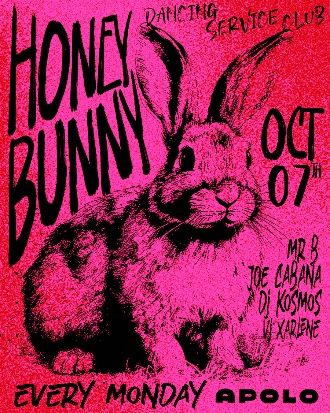 Honey Bunny & Bass Bunny: Joe Cabana + Dj kosmos & Mr.B