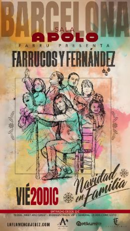 Farrucos y Fernández presentan una Navidad en Familia