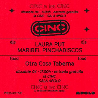 CINC a les Cinc: Laura Put + Maribel Pinchadiscos