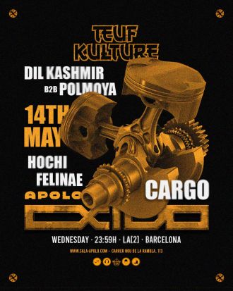 Oxido x Teuf Kulture: Dil Kashmir B2B POLMOYA + Hochi + Felinae + CARGO