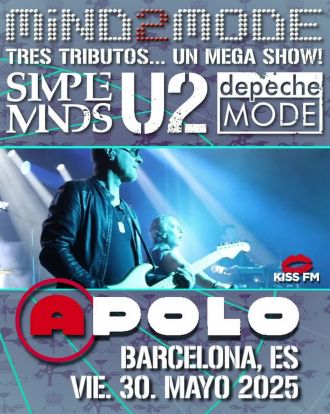 Mind2Mode | Tres tributos… ¡Un mega show!