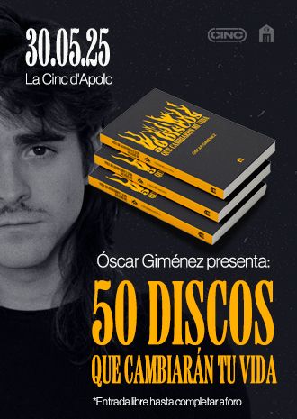 Presentació '50 discos que cambiarán tu vida' Óscar Giménez
