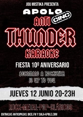 Anti Thunder Karaoke