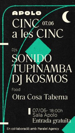 CINC a les Cinc: Sonido Tupinamba + Dj Kosmos