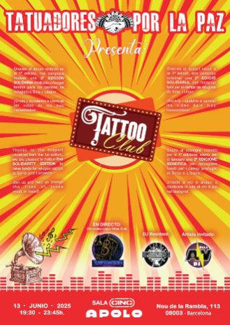 Tattoo Club: Serraman Dj Resident + 3DESWING [live!] + Dj DeLA.V.