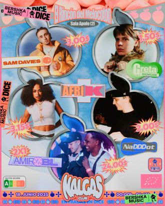 NALGAS Club | Sam Davies [live!] + GRETA [live!] + Afri K + NaDDDot + Amir b2b BL