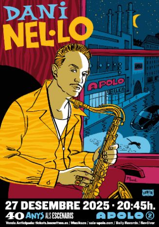 Dani Nel·lo 40 years on stage