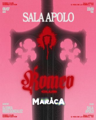 Maraca X Romeo Club by Julieta | DJ ENKA + NEUS GONZALEZ