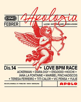 Apologia X Love Race: Jana La Fontaine + AckerMan + Diara.DGY + Maribel Pinchadiscos + Hochi + Titi Calor + e5g0000 + YULIE + Teresa Ferreiro + vic.pensa