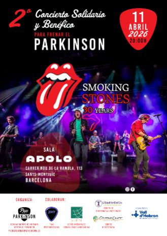 2n Concert Solidari i Benèfic per frenar el Parkinson - Smoking Stones