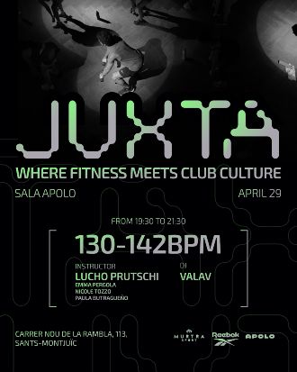 JUXTA:  El workout més fester de la ciutat