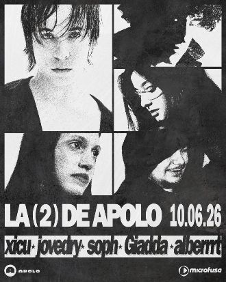Festival Microfusa 2026: Xicu + Jovedry + Soph + Giadda + Alberrrt
