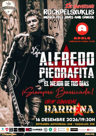 15 anys de RockpelsXuklis | Alfredo Piedrafita (Barricada) + Barrena