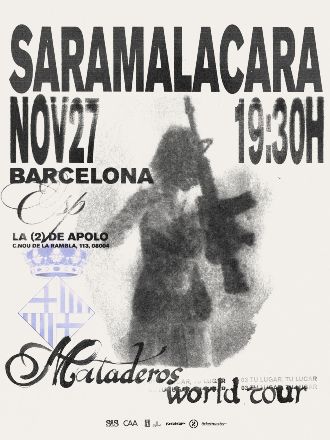 Saramalacara presenta Mataderos World Tour