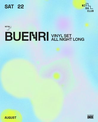 Nitsa: Buenri Vinyl Set All Night Long