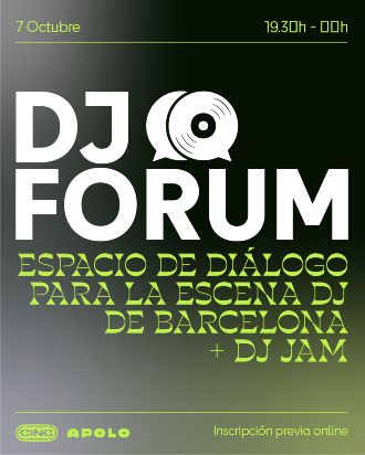 Dj Forum Barcelona + Dj B2B Jam