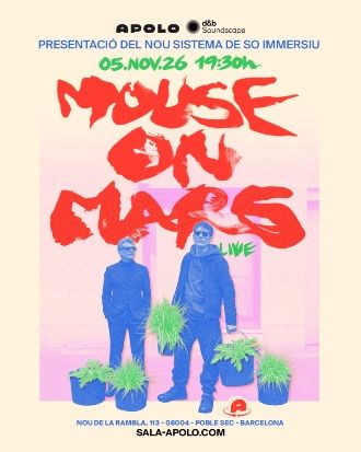Presentació Sistema de So Immersiu: Mouse On Mars Live!