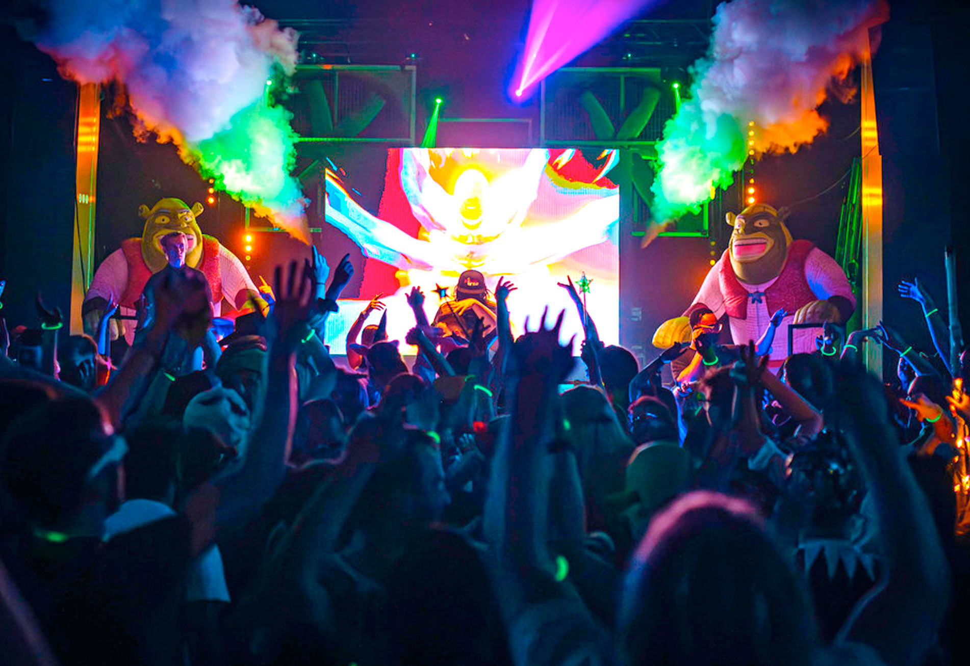 Shrek Rave | DJ Zack Dad. Hosted by MIssin Lync at Sala Apolo - 9th ...